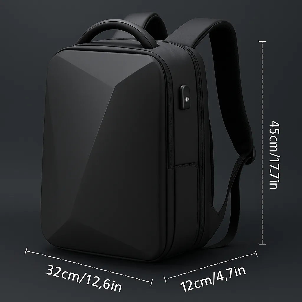 Geschäftsrucksack – Urbanes, minimalistisches Design mit USB-Anschluss & TSA-Schloss