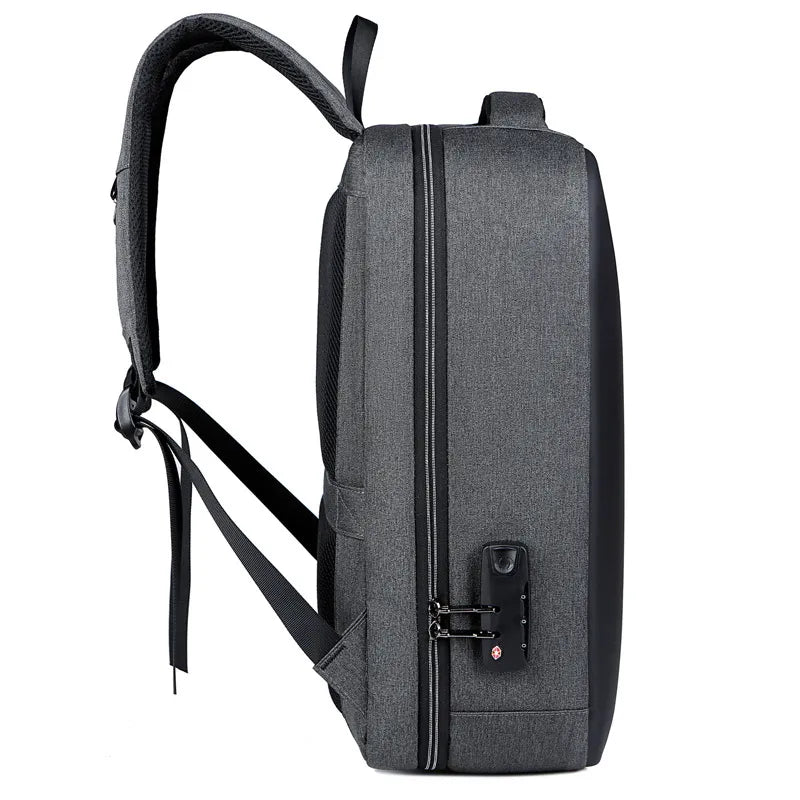 Geschäftsrucksack – Elegant mit USB-Anschluss & TSA-Schloss