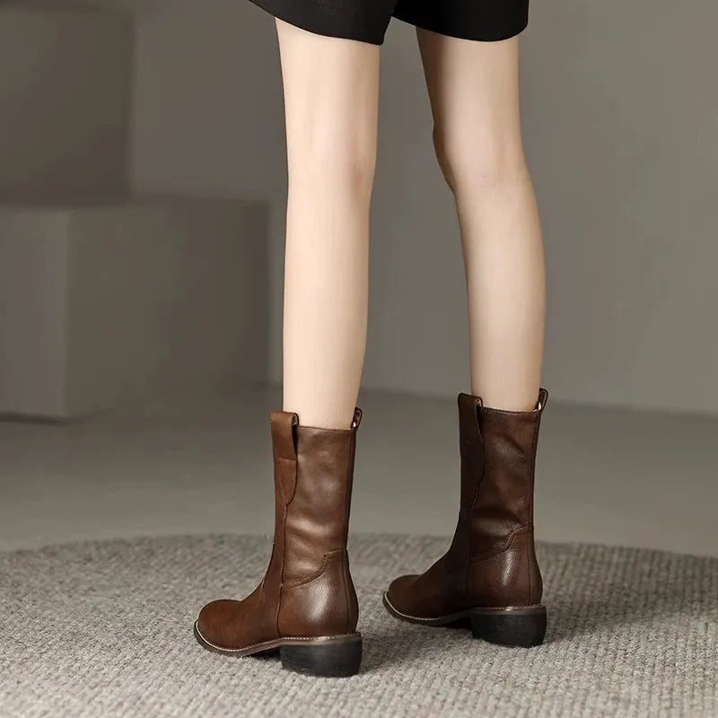 Blockabsatz-Stiefeletten für Damen – Eleganz und Komfort für den Alltag